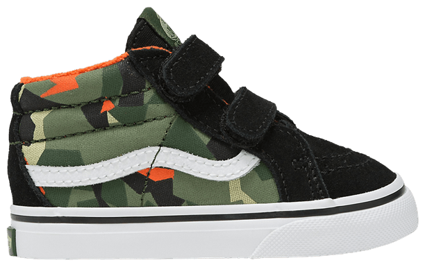 Buy Sk8 Mid Reissue V Toddler Geo Camo Black VN00018WBOV GOAT