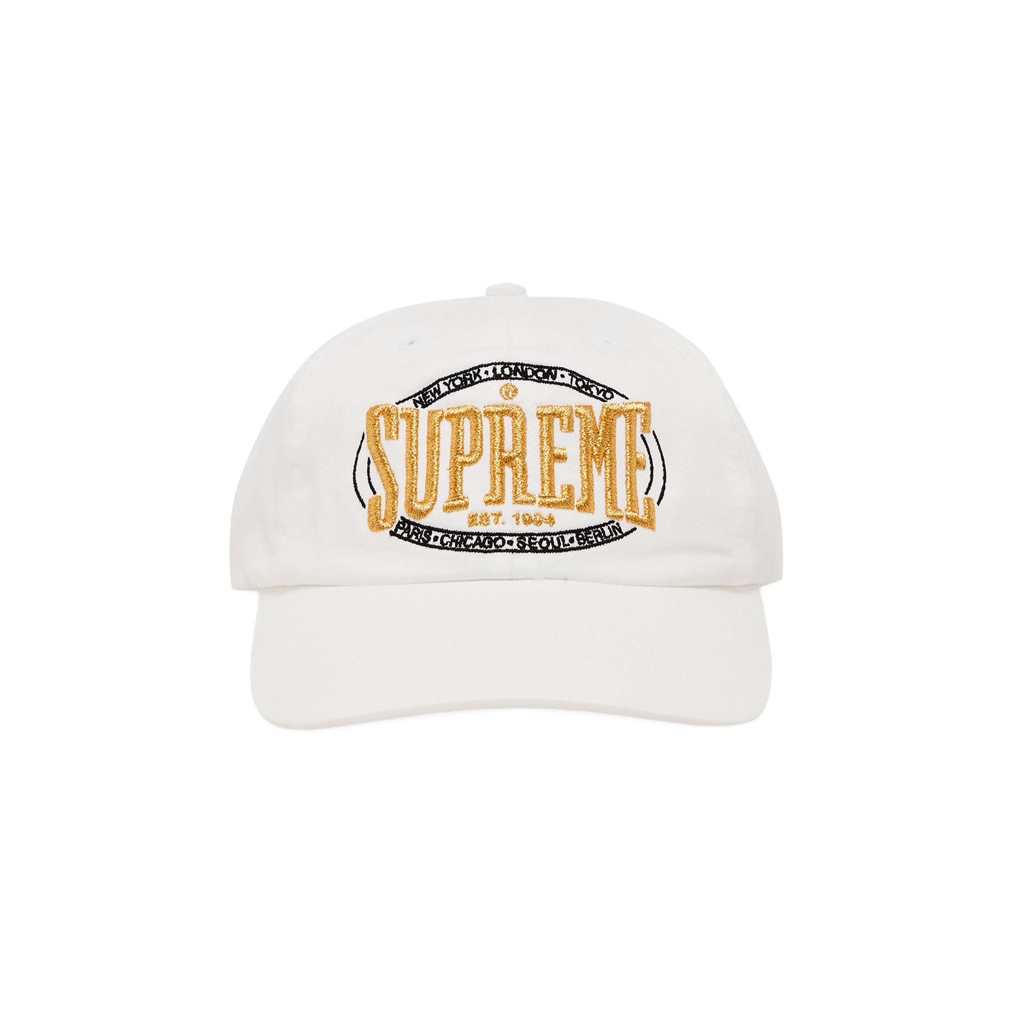 Supreme Warm Up 6-Panel 'White' | Men's Size Onesize