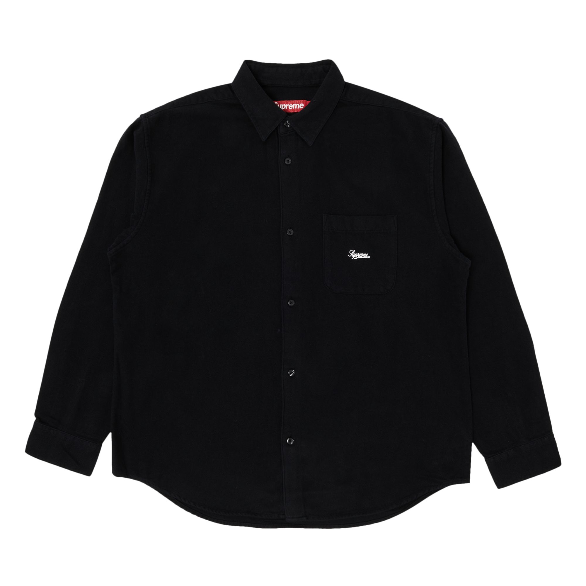 Supreme Flannel Shirt 'Black' | Men's Size M