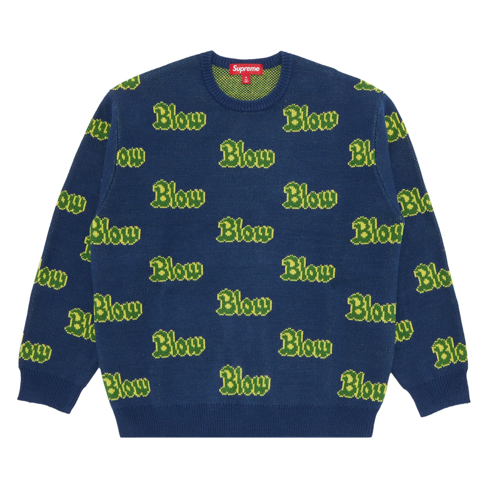 Supreme Blow Sweater 'Navy' | Blue | Men's Size M