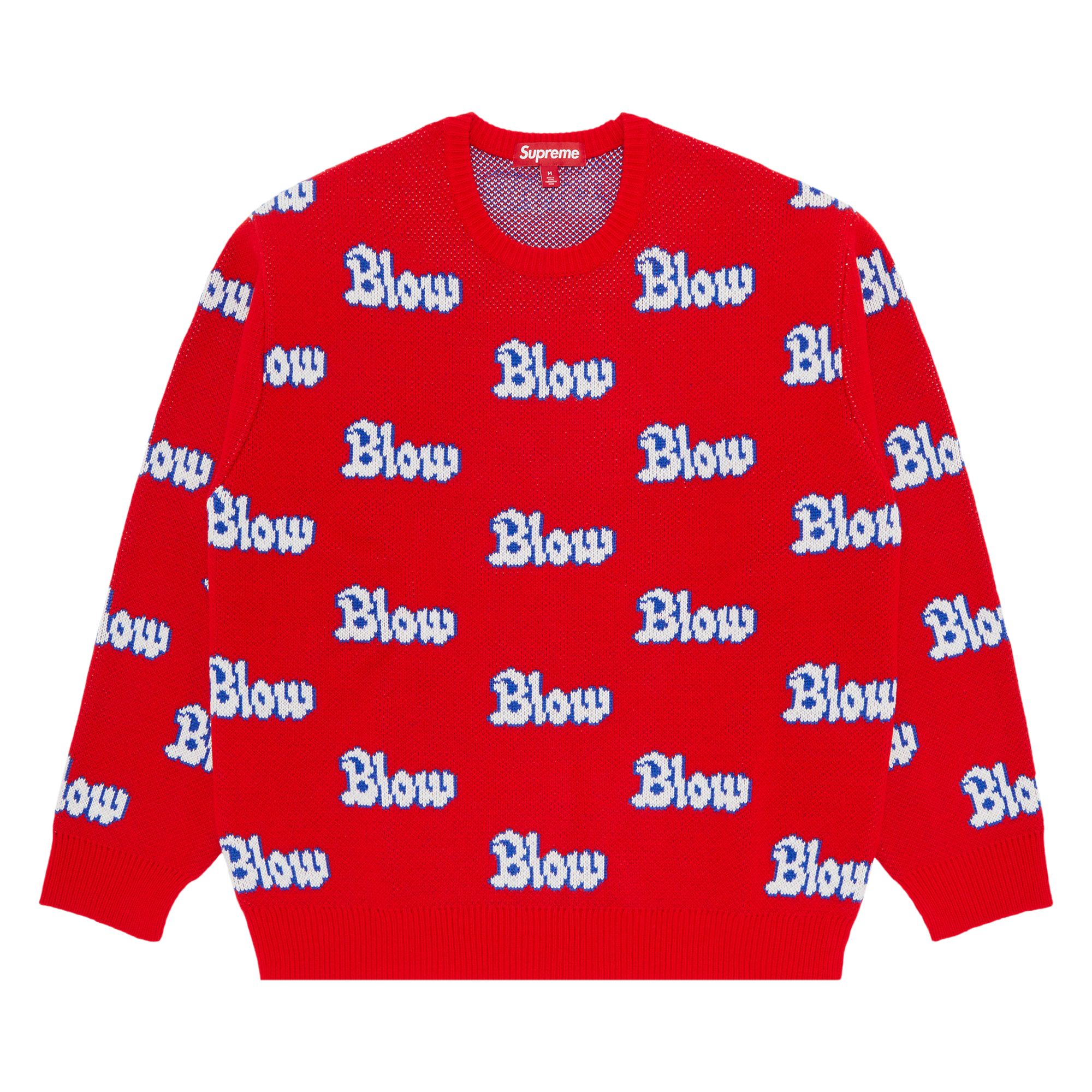 SUPREME SUPREME BLOW SWEATER 'RED'