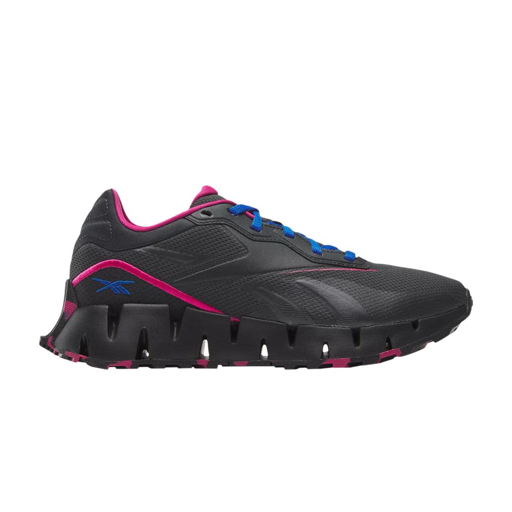 Pre-owned Reebok Wmns Zig Dynamica 4 Adventure 'pure Grey Blue Pink' | Women's Size 7.5 In Gray