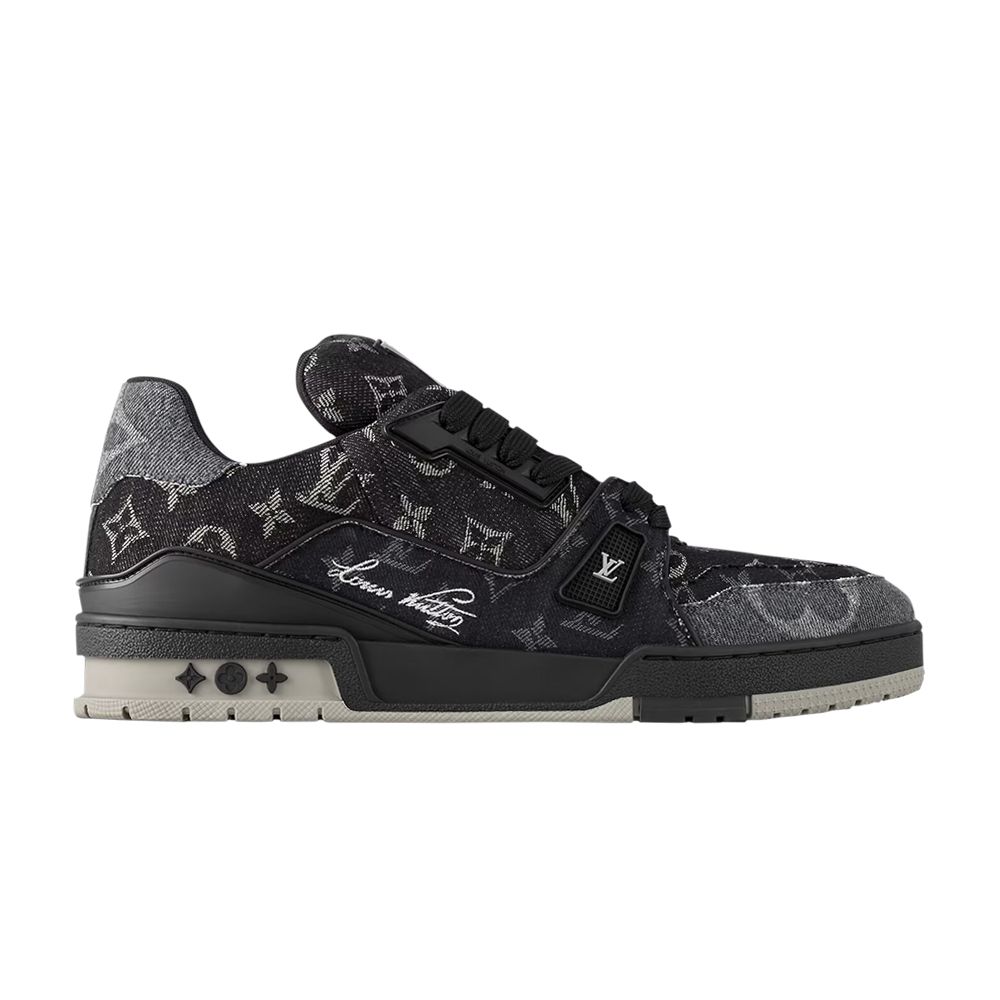 Louis Vuitton Trainer 'Black Monogram Denim' - 1ACFS1