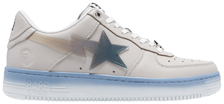 Bapesta transparent best sale
