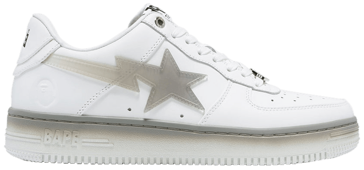 Bapesta transparent sale