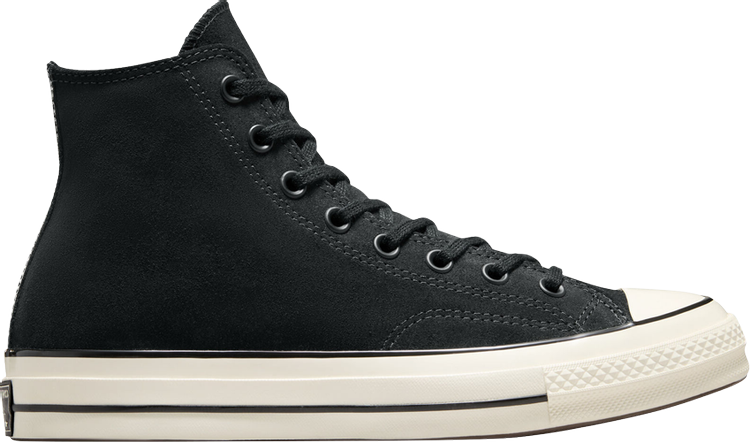 Buy Chuck 70 Suede High 'Black Egret' - A05599C | GOAT