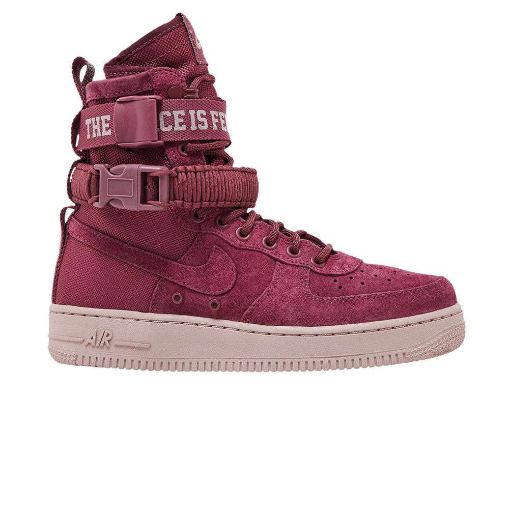 Nike Wmns SF Air Force 1 'Vintage Wine' | Red | Women's Size 5.5