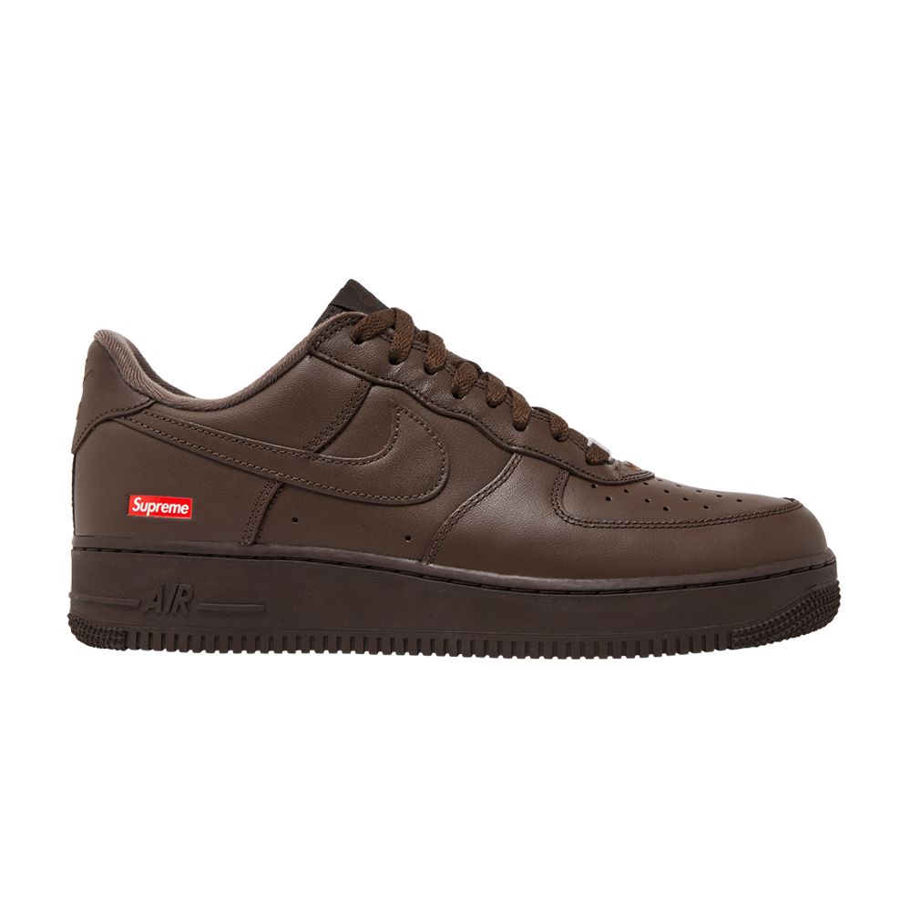 Nike Supreme x Air Force 1 Low 'Box Logo - Baroque Brown' | Men's Size 10.5