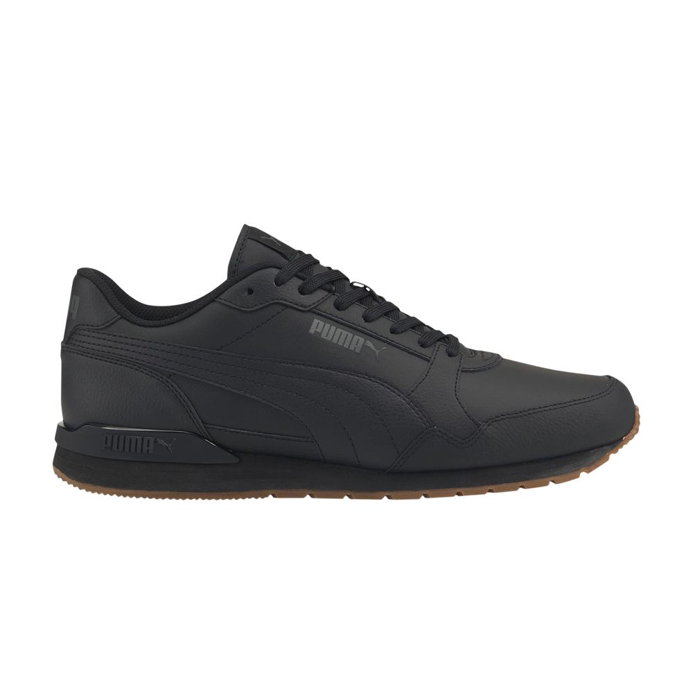 Puma ST Runner v3 Leather 'Black Gum' | Men's Size 10