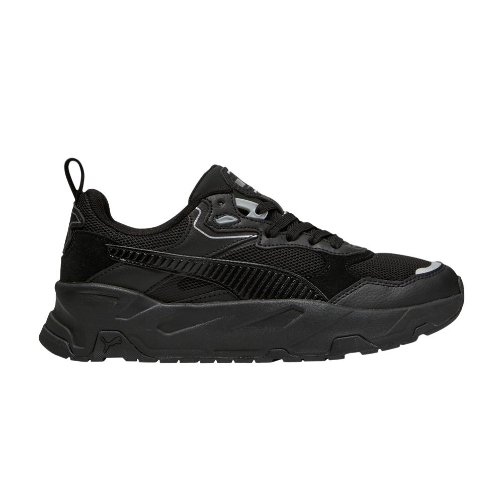 Pre-owned Puma Wmns Trinity 'black Silver'