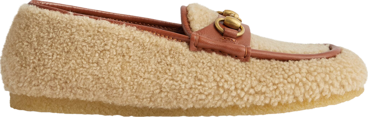 Gucci Horsebit Loafer 'Ivory Merino Wool'