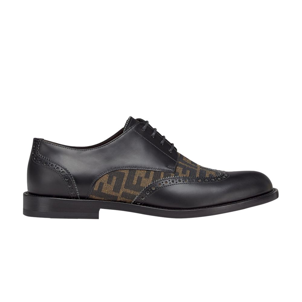 Pre-owned Fendi Derby Lace-up 'black'