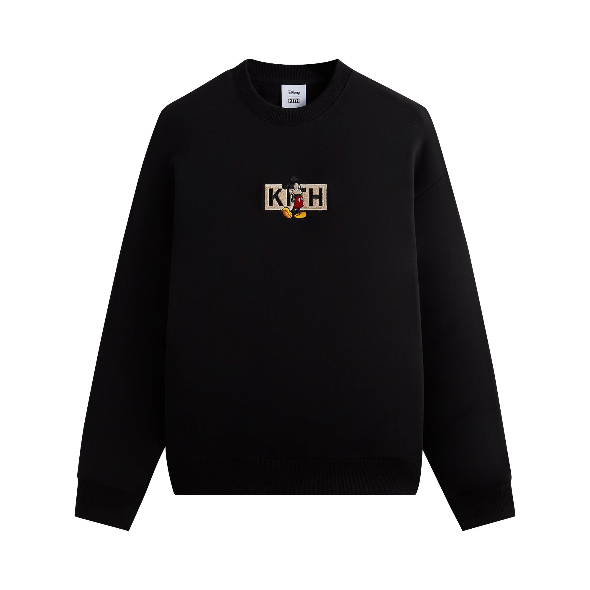 Kith For Mickey & Friends Cyber Monday Mickey Classic Logo Crewneck 'Black' | Men's Size XL