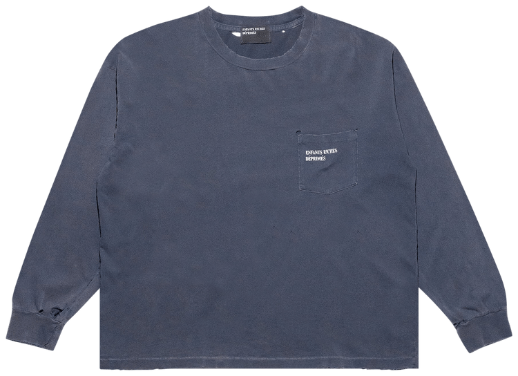 Buy Enfants Riches D prim s Thrashed Logo Long Sleeve Pocket T