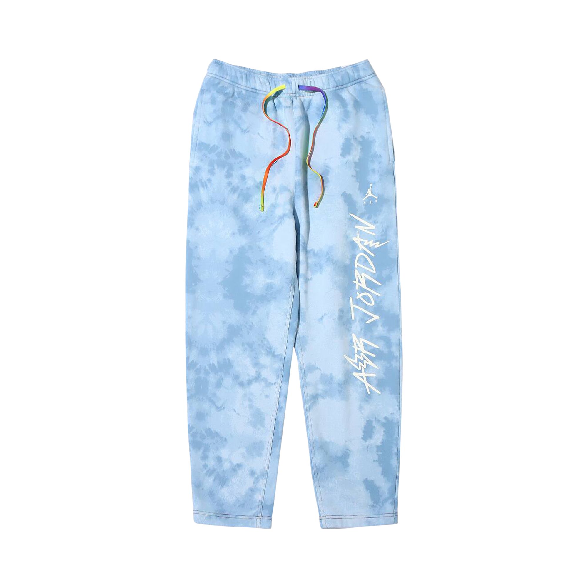 Air Jordan x J Balvin Fleece Pants 'Celestine Blue/Leche Blue' | Men's Size 2XL