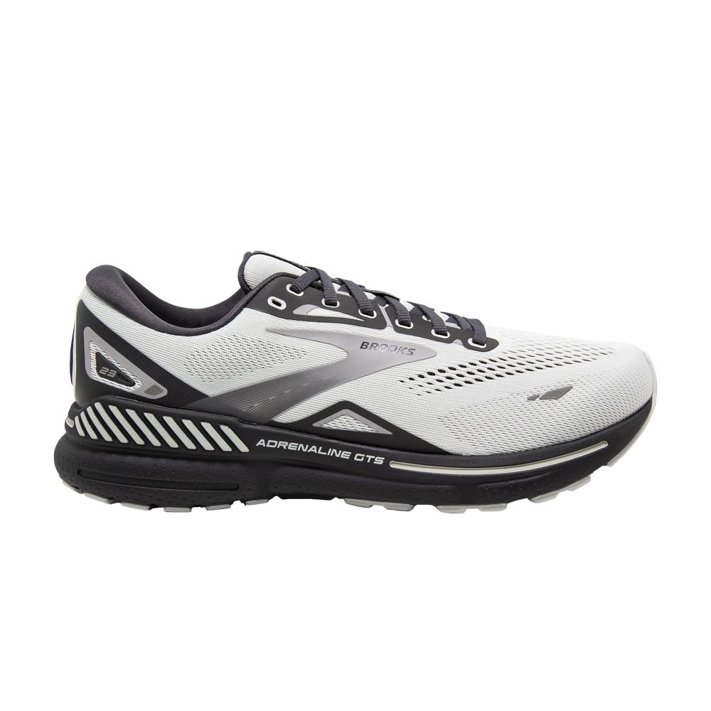 Pre-owned Brooks Adrenaline Gts 23 2e Wide 'oyster Alloy' | Grey | Men's Size 11 In Gray