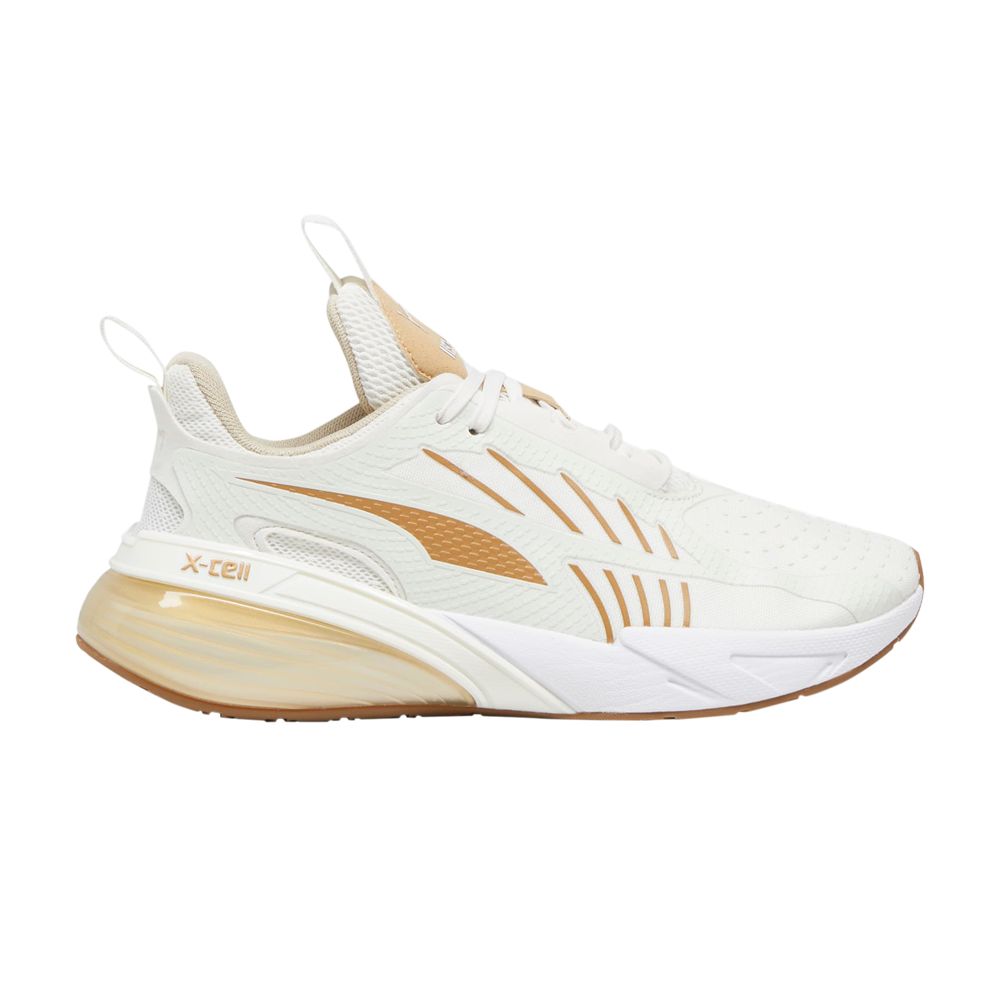 Pre-owned Puma Wmns X-cell Action 'molten Metal' | White | Women's Size 9.5