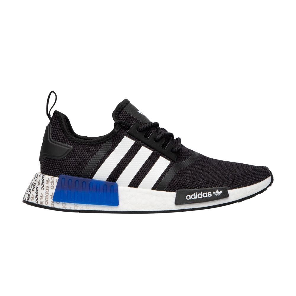NMD_R1 'Logo Print - Black Royal Blue' - HP8977