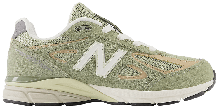 New Balance Teddy Santis x 990v4 Little Kid Olive Incense