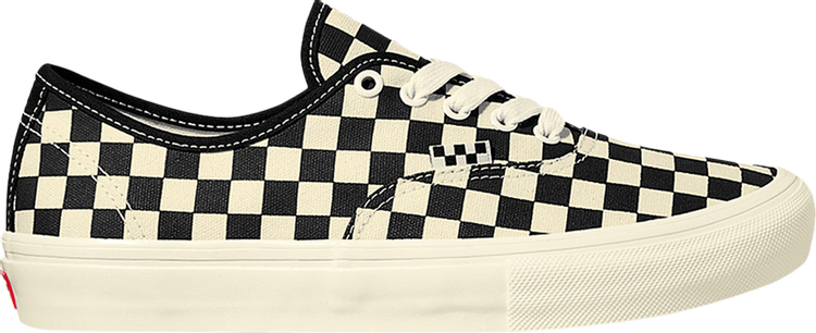 Buy Skate Authentic 'Checkerboard - Marshmallow' - VN0A5FC8FS8 | GOAT