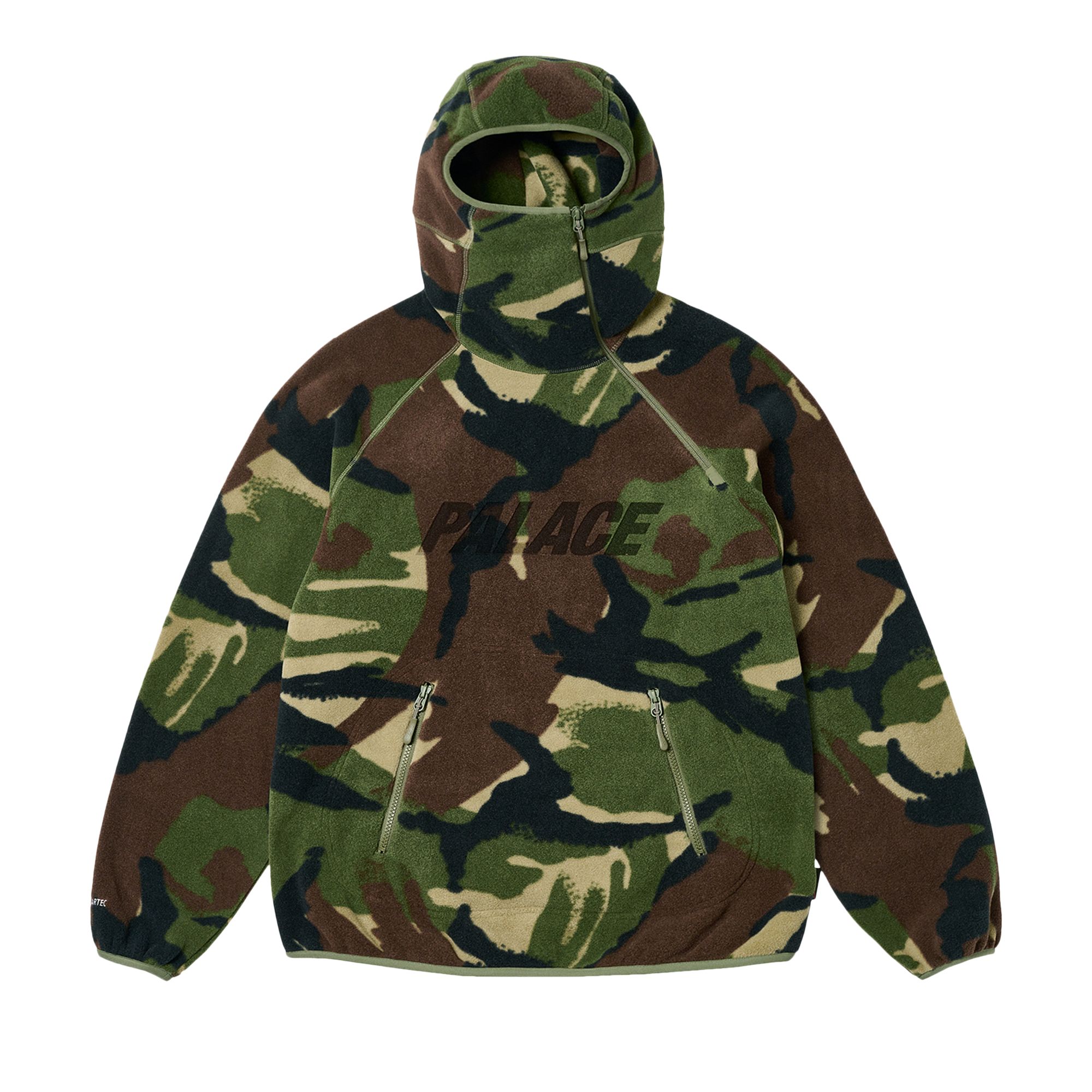 Palace Polartec Ninja Hood 'Woodland DPM' | Multi-Color | Men's Size L