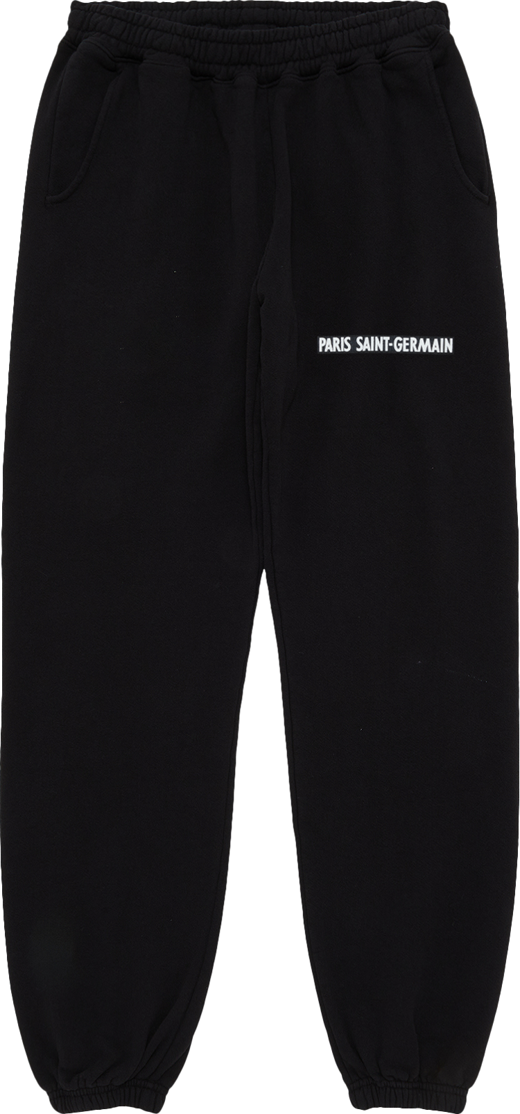 GOAT Exclusive Paris Saint-Germain ‘92-’96 Letter Crest Logo Sweatpants 'True Black'