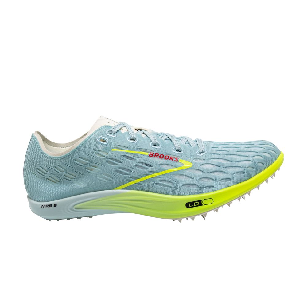 Pre-owned Brooks Wire 8 'blue Glow Nightlife' | Men's Size 9.5