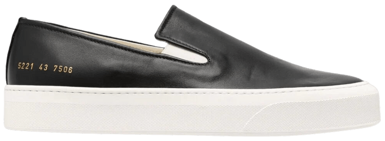 Common Projects Slip-On 'Black White'