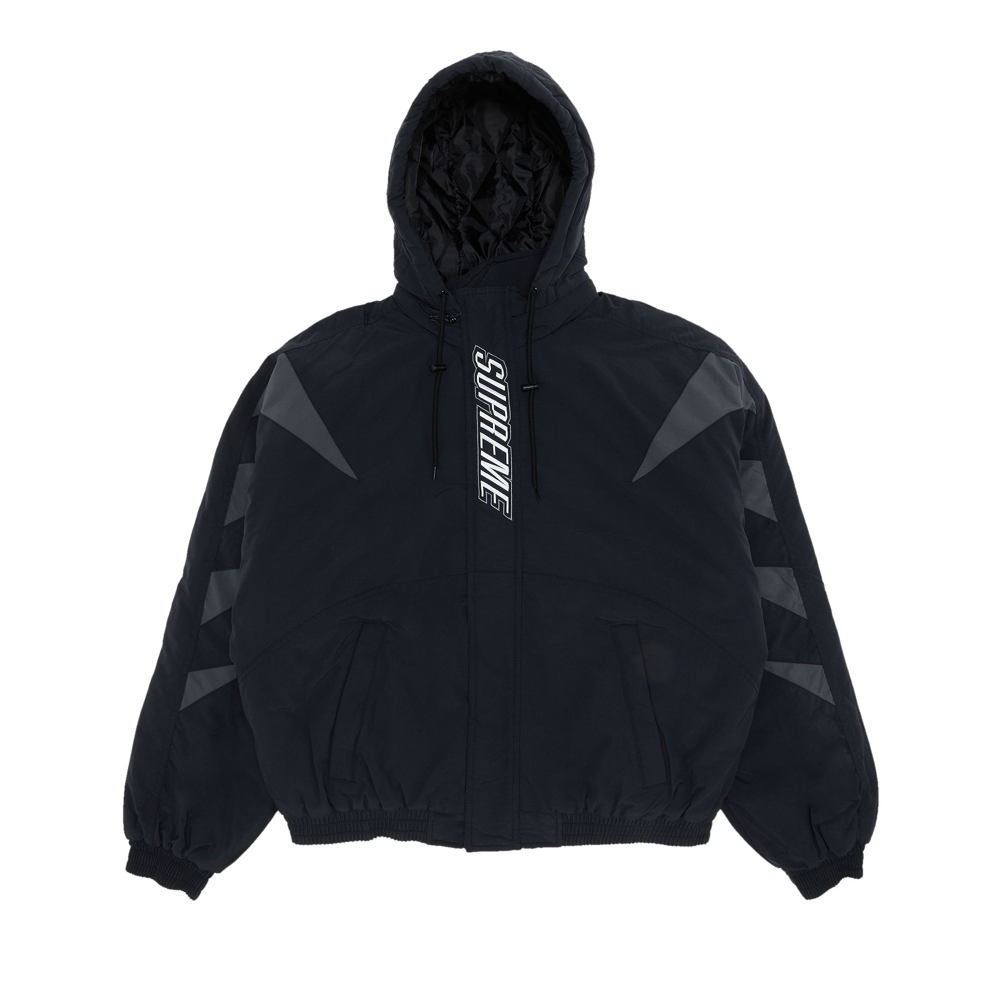 Supreme Wildcat Sideline Puffer Jacket 'Black' | Men's Size L