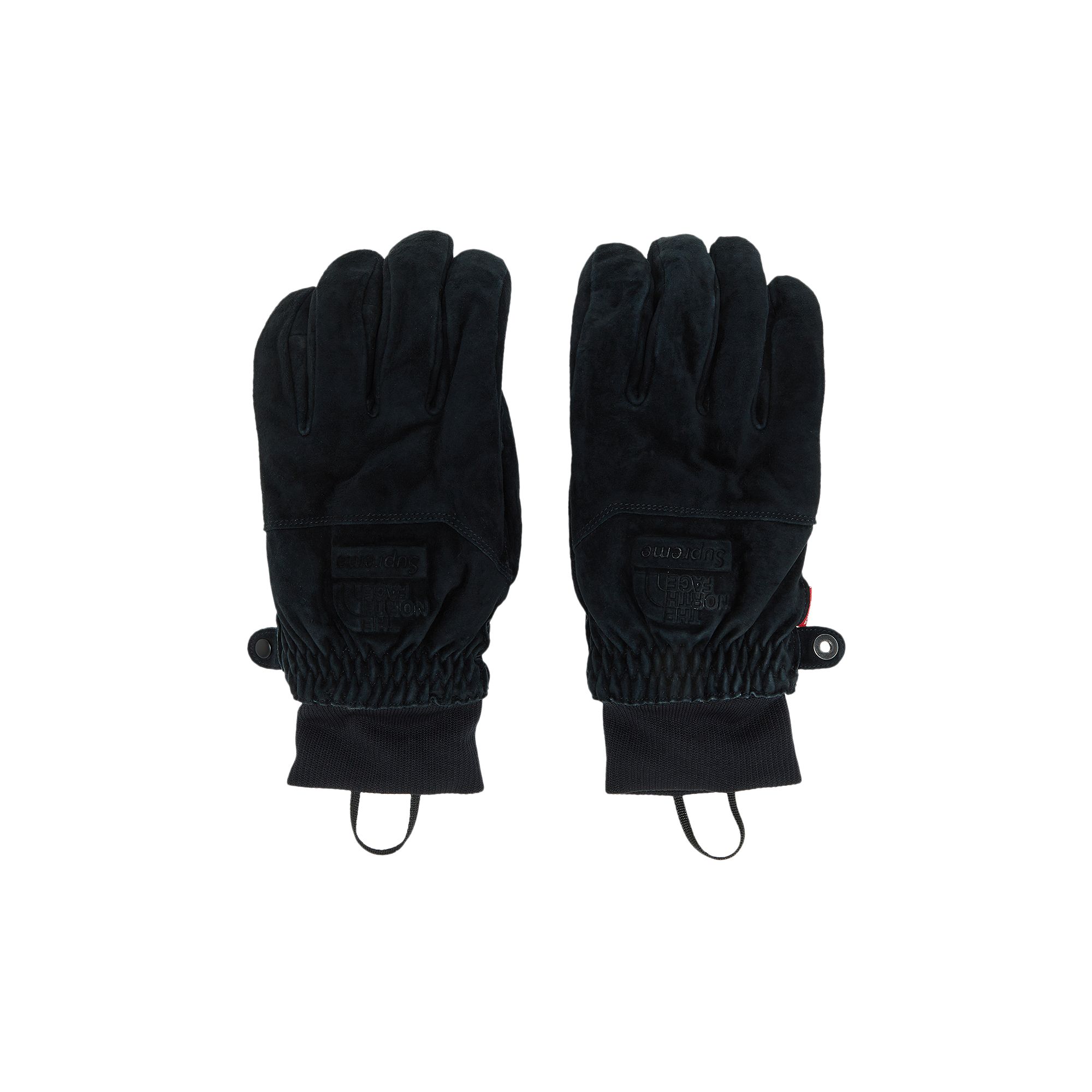 Pre-owned Supreme X The North Face Suede Glove 'black'