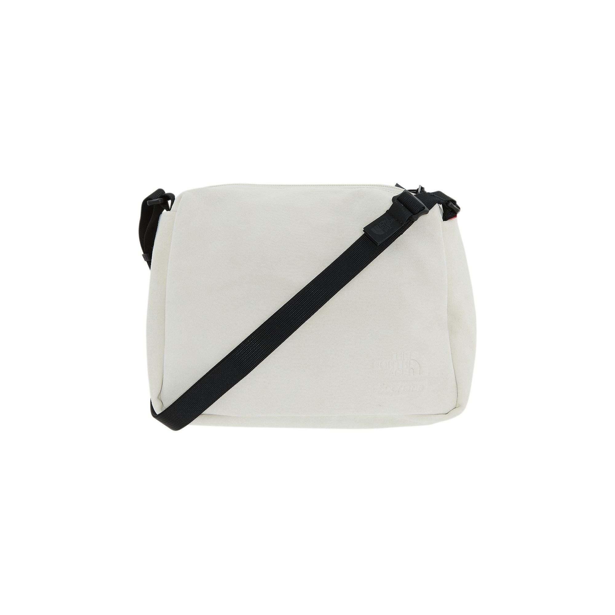 Supreme x The North Face Suede Shoulder Bag 'Stone' | Cream | Men's Size Onesize