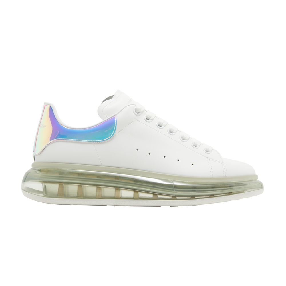 Pre-owned Alexander Mcqueen Oversized Sneaker 'clear Sole - Iridescent' | White | Men's Size