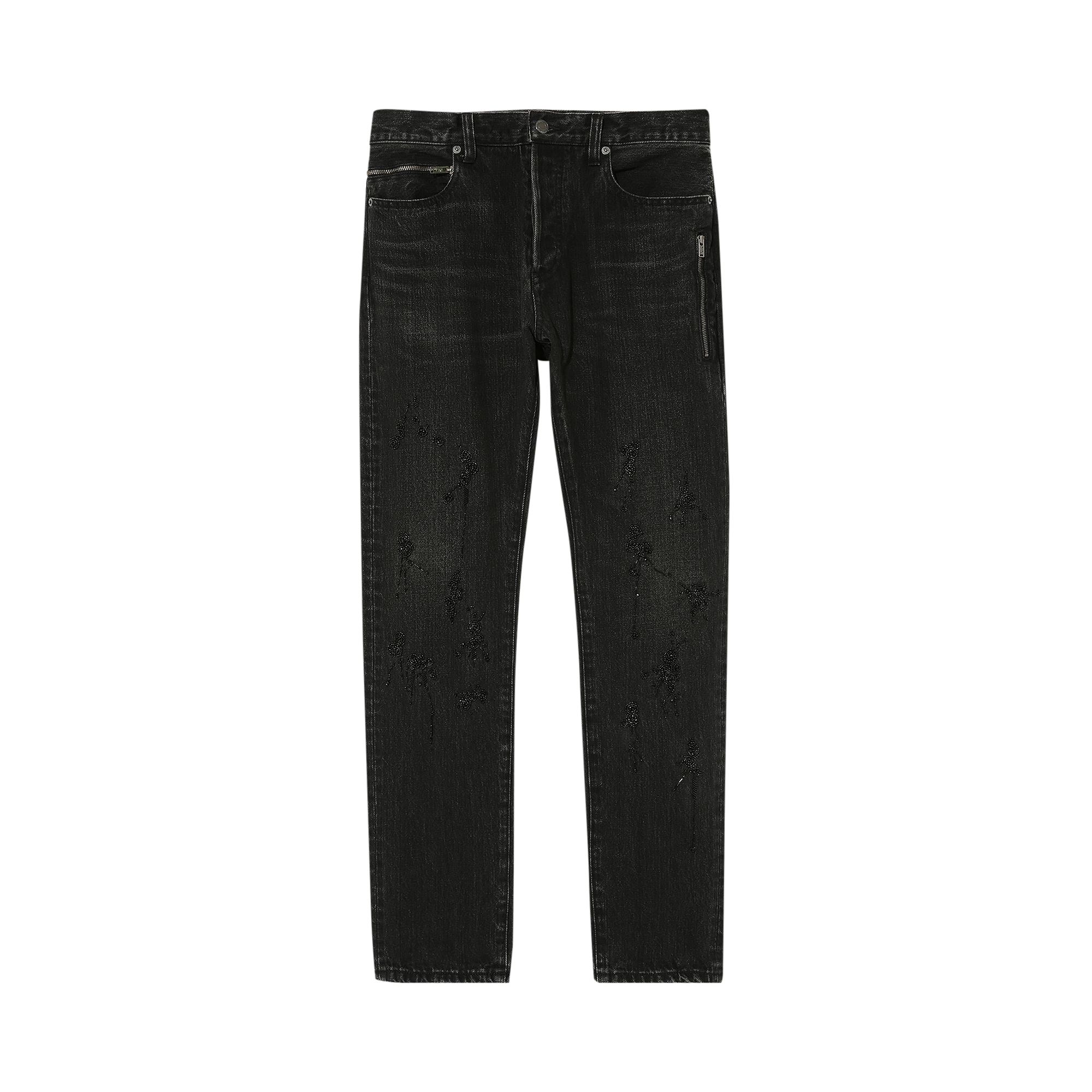 Pre-owned Undercover Denim Pants 'black' | Men's Size 3