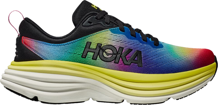 HOKA Wmns Bondi 8 'Rainbow' | Multi-Color | Women's Size 7.5