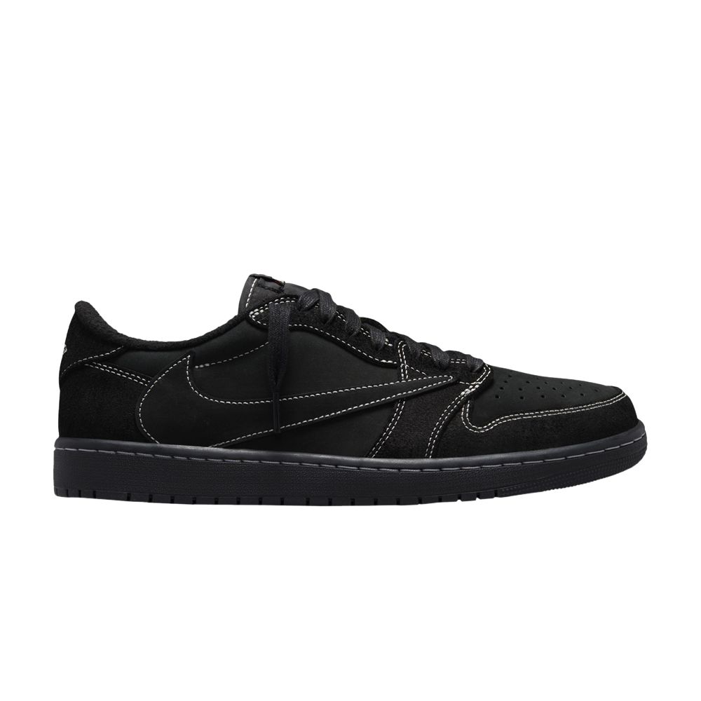 Travis Scott x Air Jordan 1 Retro Low OG SP 'Black Phantom' Sample | Men's Size 13