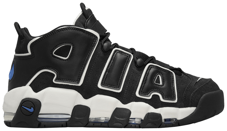 Nike air more uptempo black white for sale best sale