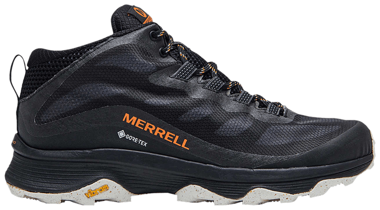 Merrell Moab Speed Mid GORE TEX Black Orange