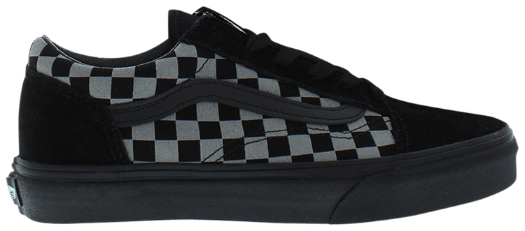 Reflective checkerboard vans on sale
