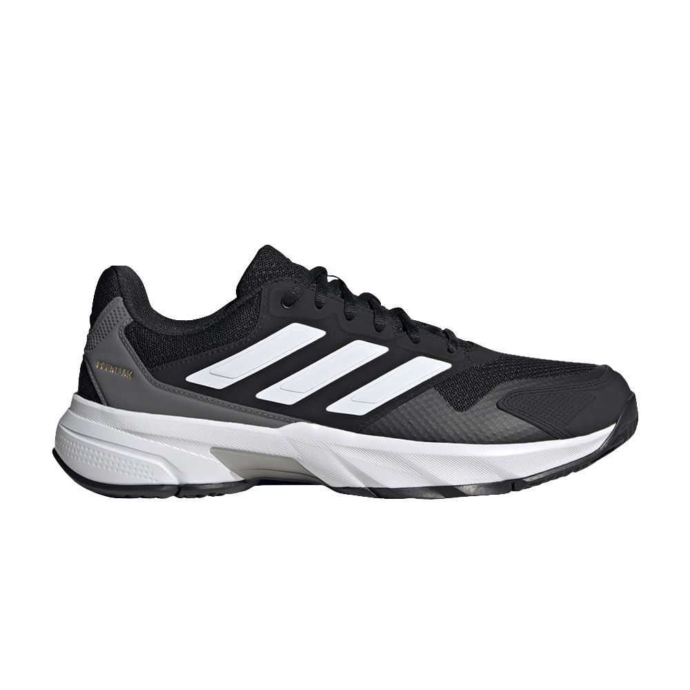adidas CourtJam Control 3 'Black White' | Men's Size 9