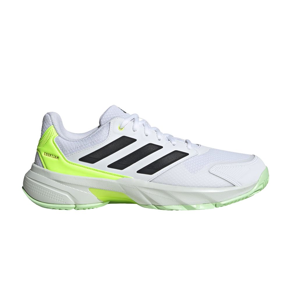 adidas CourtJam Control 3 'White Lucid Lemon' | Men's Size 7.5