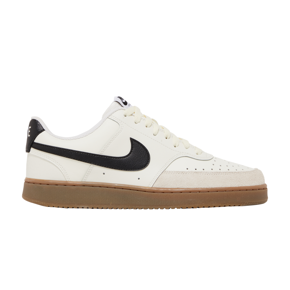 Pre-owned Nike Court Vision Low 'white Black Gum'