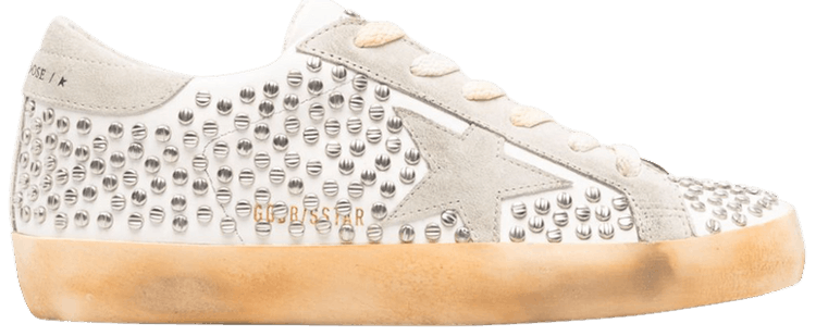 Golden goose studded sneakers sales
