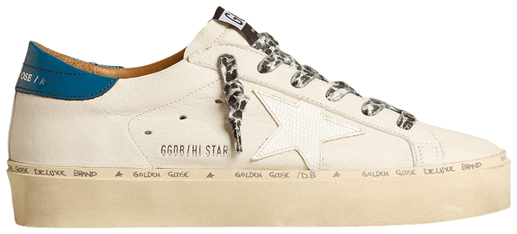 Golden Goose Wmns Hi Star 'White Azure'