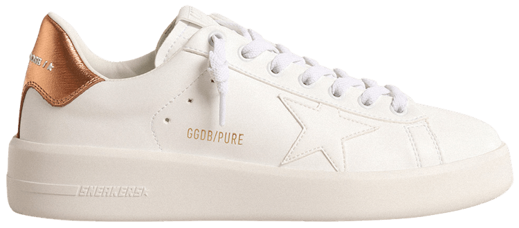 Golden Goose Wmns Purestar 'White Bronze Metallic'