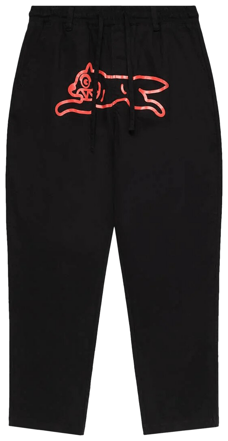 SCRIPT LOGO  SATIN PANTS / ICE