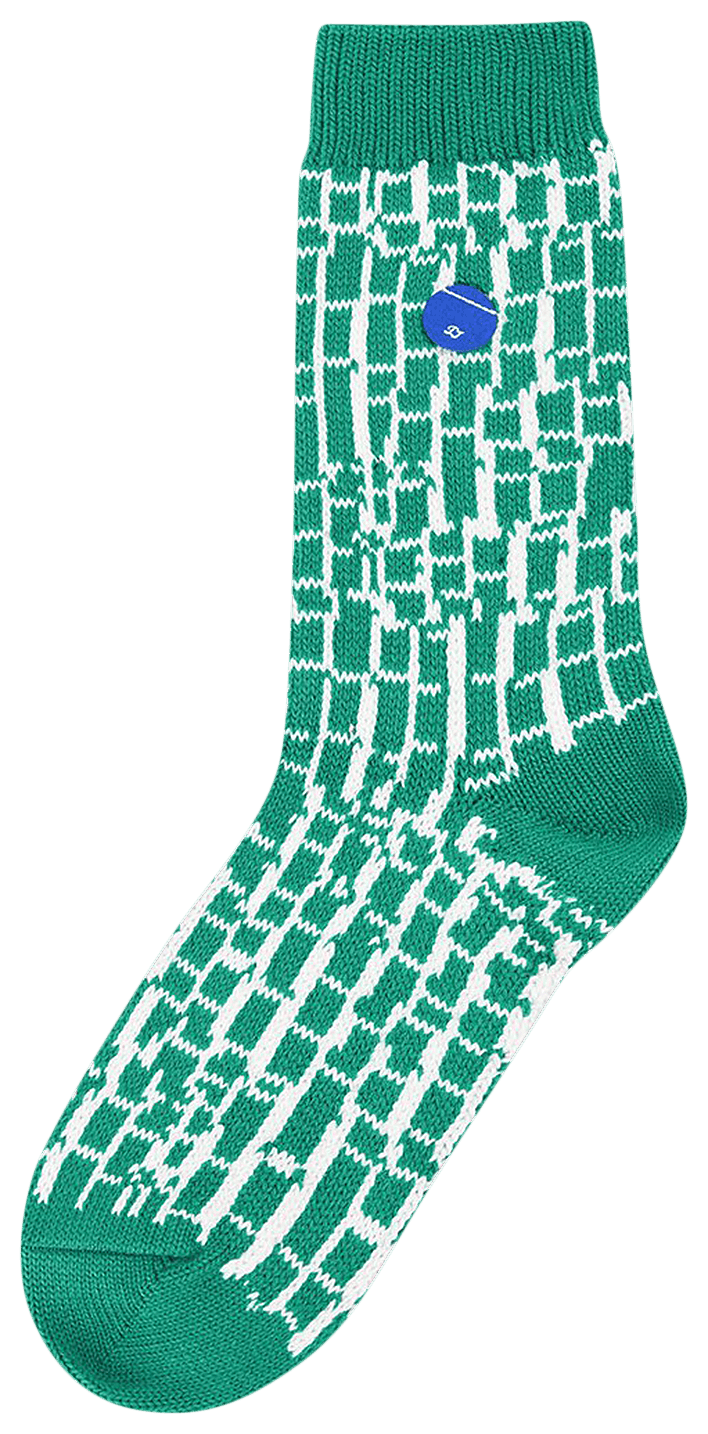 靴下・ソックス ADERERROR Tone socks Green Ader Error ウィメンズ 靴下通販 - FARFETCH