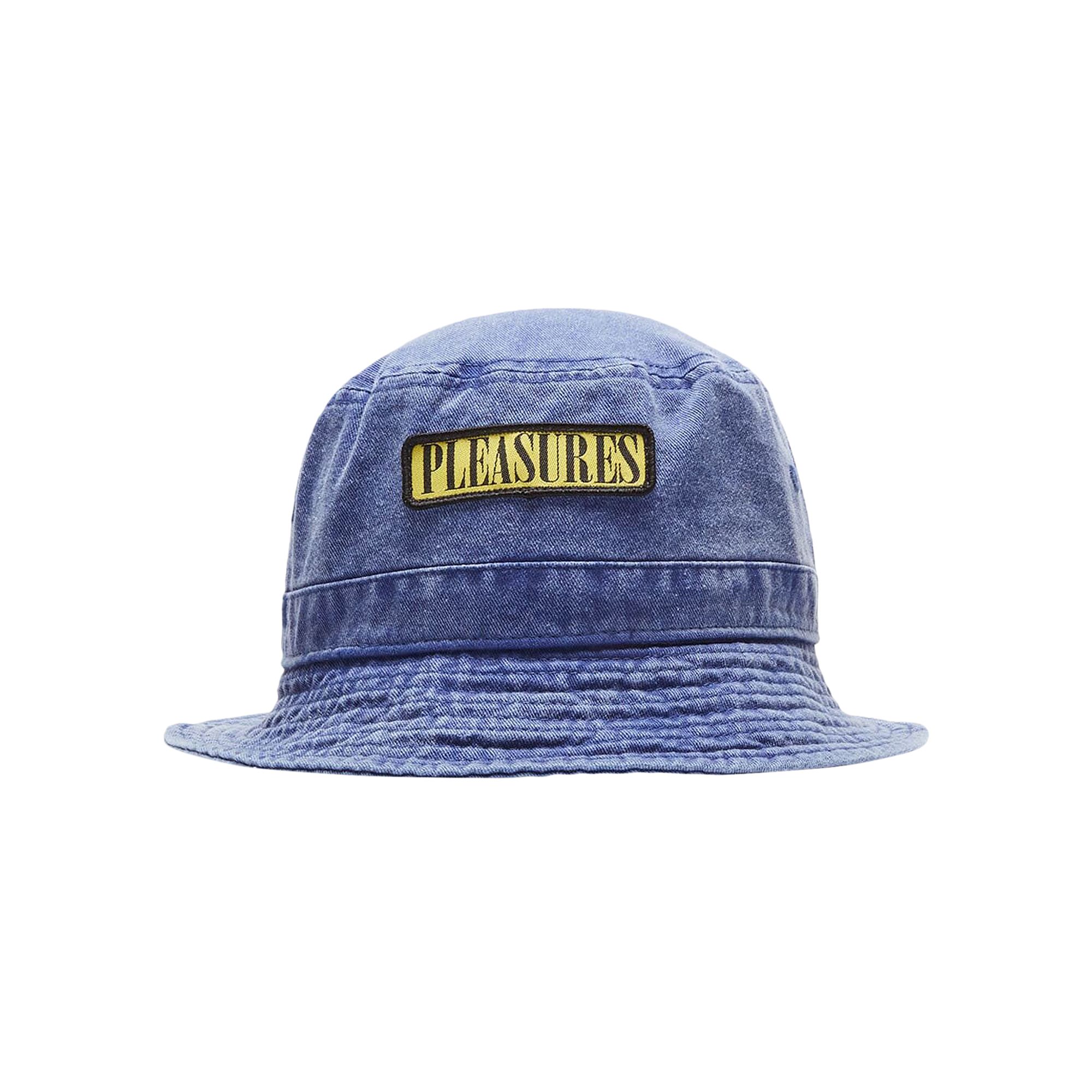 Pre-owned Pleasures Spank Bucket Hat 'washed Blue' | Men's Size L/xl