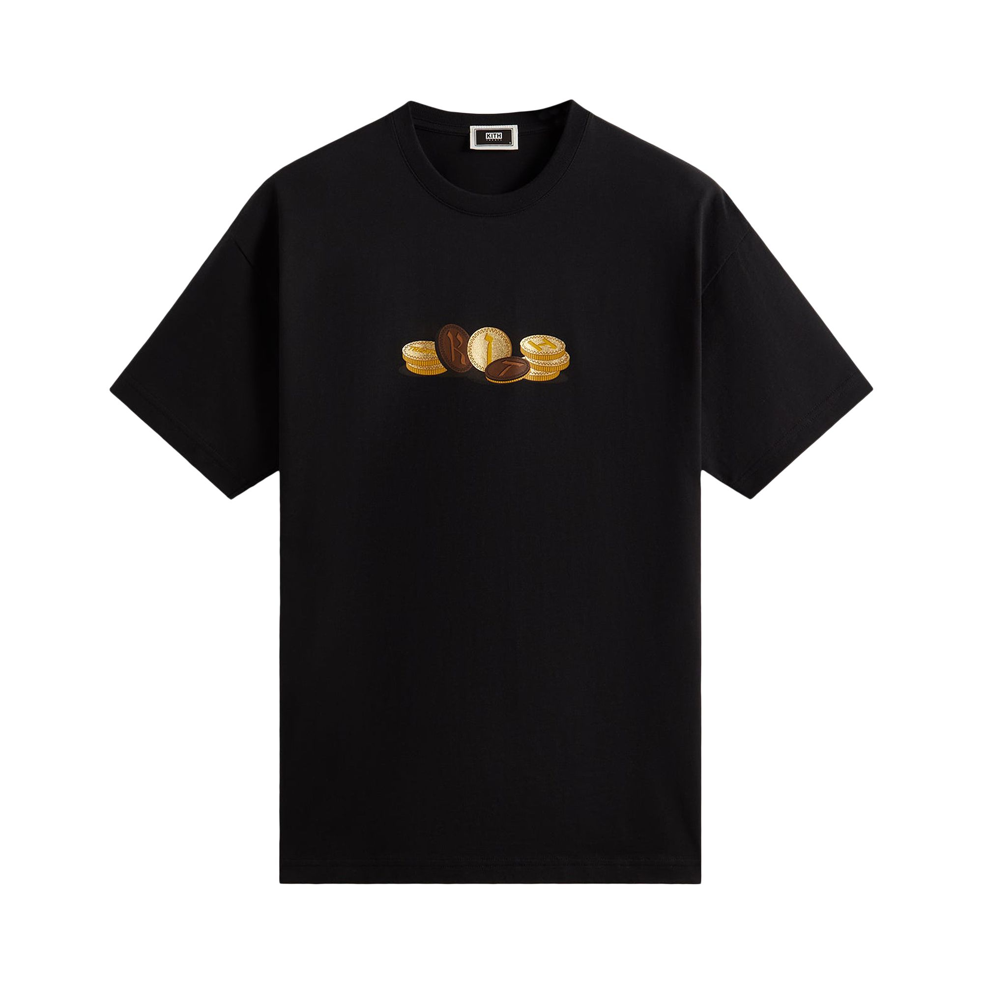Pre-owned Kith Treats Hanukkah Gelt Coins Tee 'black' | Men's Size M