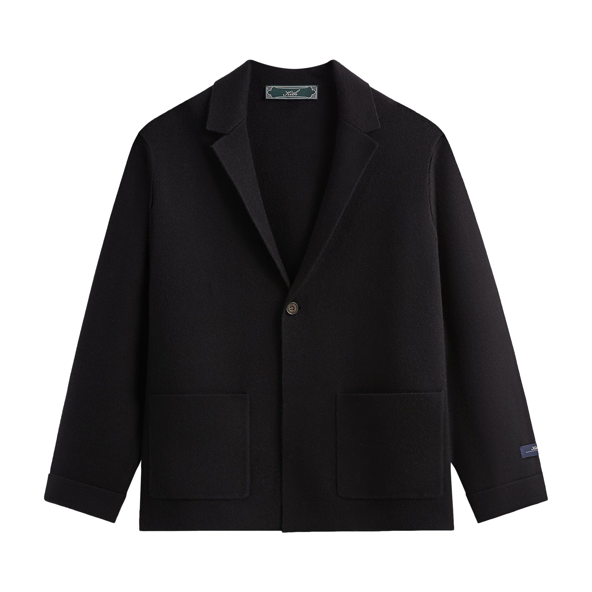 Pre-owned Kith Heavy Knit Kai Blazer 'black' | Men's Size M
