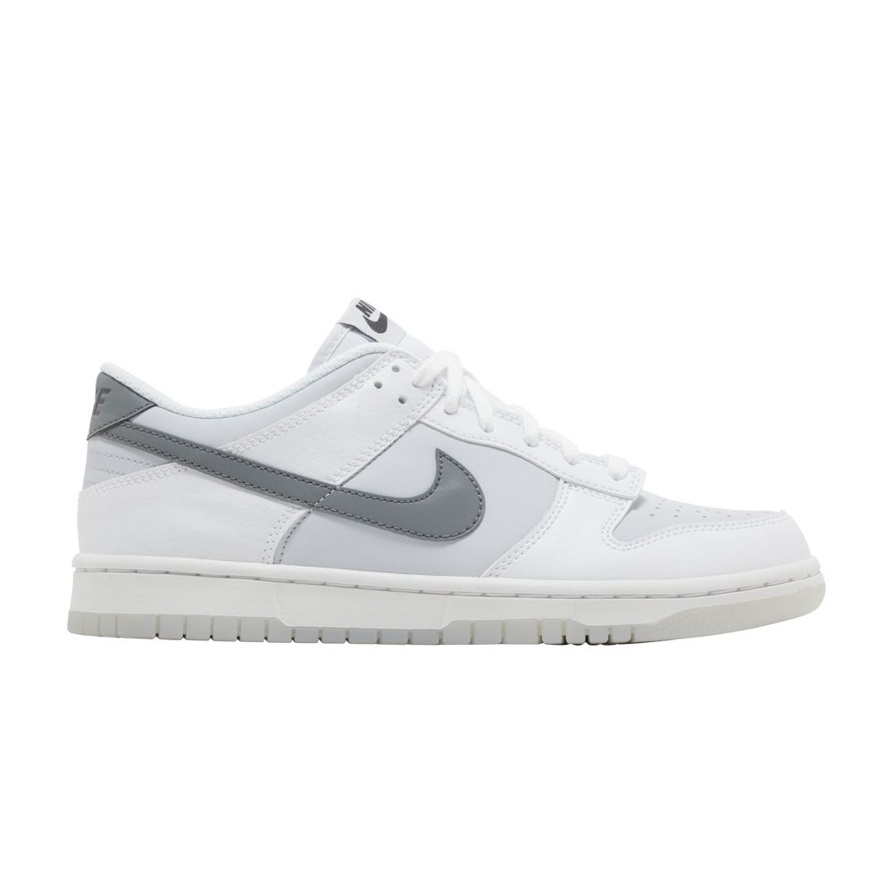 Nike Dunk Low GS 'Reflective Swoosh' | White | Kid's Size 4.5